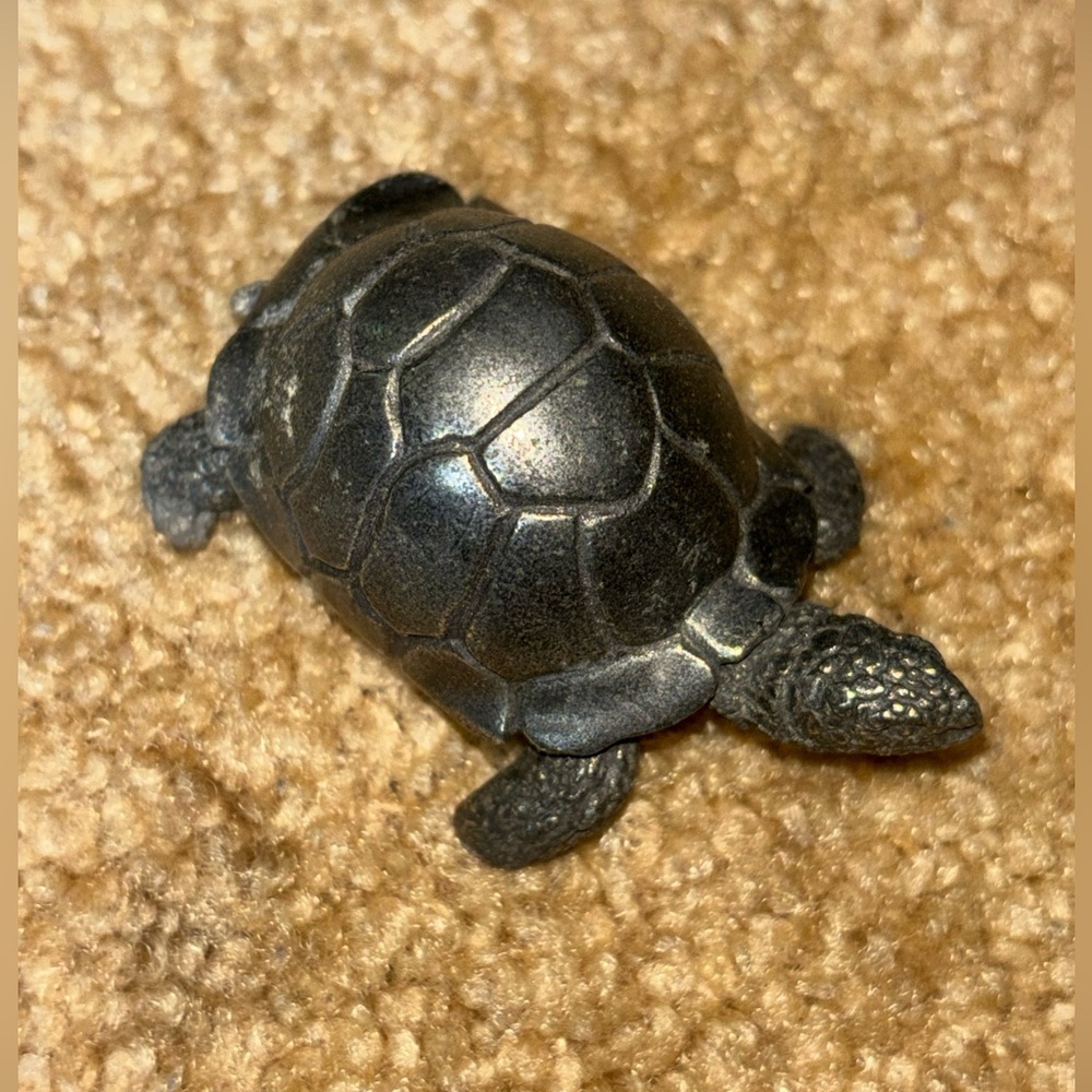Vintage 1994 Royal Selangor Solid Pewter Turtle Tortoise.